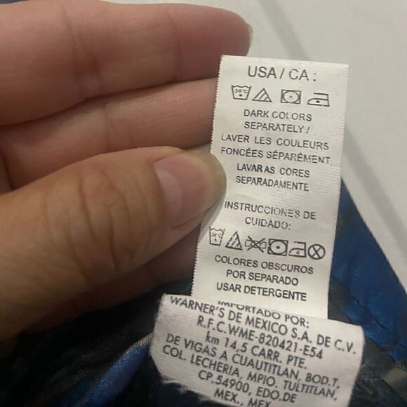 Calvin Klein women’s short bell sleeve pleaded A-line blouse size small - Picture 8 of 8